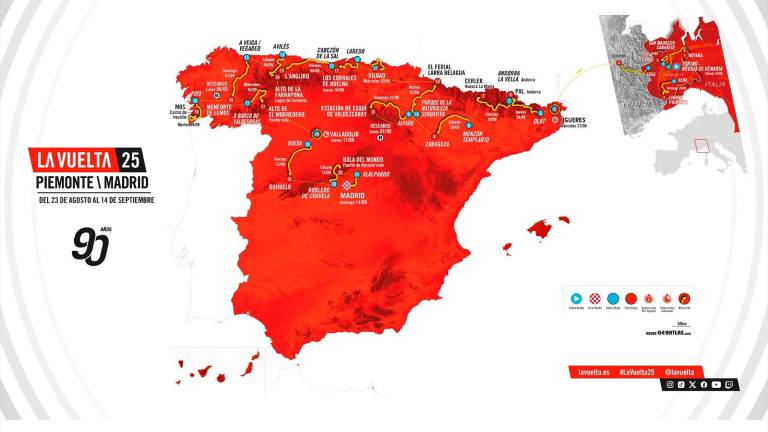 La Vuelta afronta su noventa aniversario sin etapas en Jaén La Vuelta afronta su noventa aniversario sin etapas en Jaén