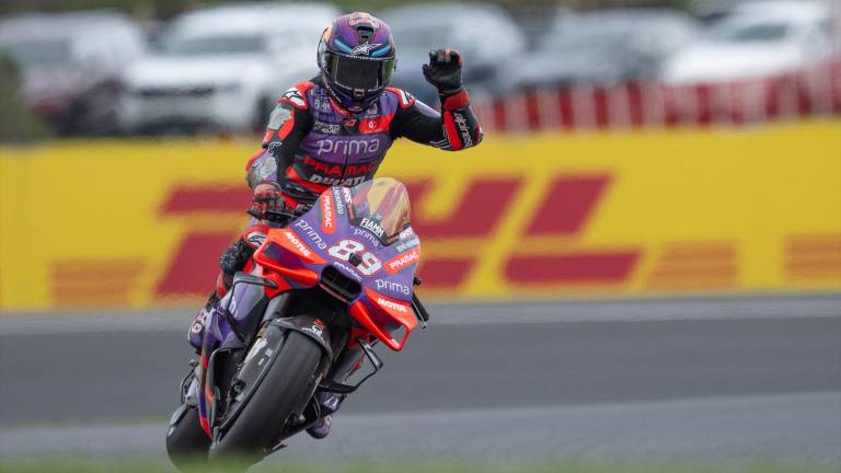 Jorge Martín firma un sábado perfecto y se distancia de Bagnaia Jorge Martín firma un sábado perfecto y se distancia de Bagnaia