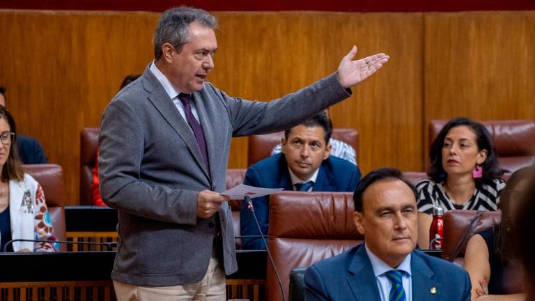 Espadas acusa a Moreno de incitar al transfuguismo del PSOE en la investidura de Feijóo Espadas acusa a Moreno de incitar al transfuguismo del PSOE en la investidura de Feijóo