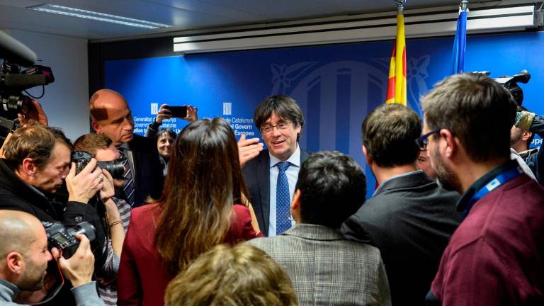 Puigdemont ya puede entrar en la Eurocámara Puigdemont ya puede entrar en la Eurocámara