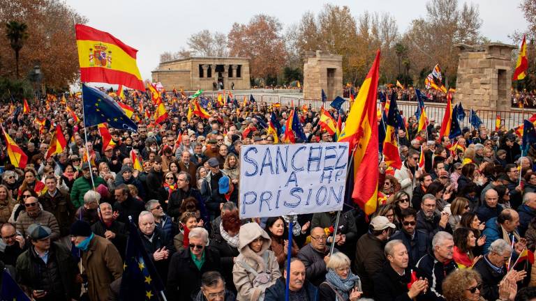 Tercera manifestación del Partido Popular en Madrid contra la amnistía Tercera manifestación del Partido Popular en Madrid contra la amnistía