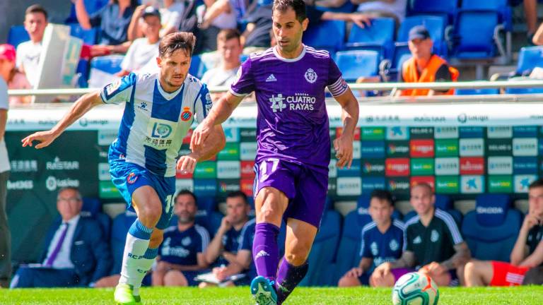 Javi Moyano, el gran capitán del Real Valladolid Javi Moyano, el gran capitán del Real Valladolid
