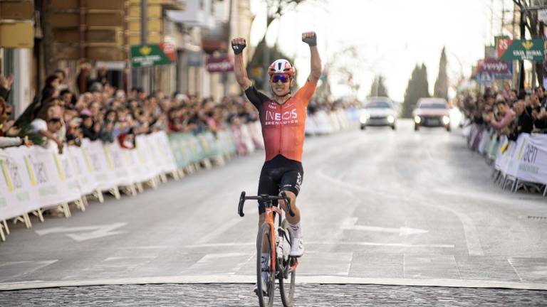 El polaco Michał Kwiatkowski encuentra el paraíso en Úbeda El polaco Michał Kwiatkowski encuentra el paraíso en Úbeda