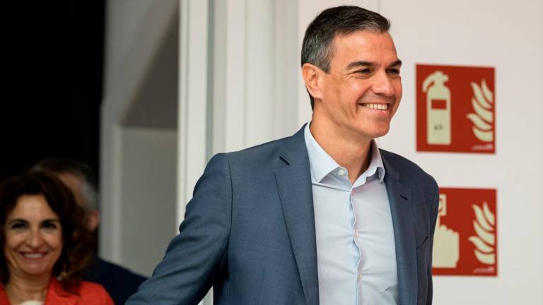 Sánchez dice que la victoria del PSC “cierra una década de división” en Cataluña Sánchez dice que la victoria del PSC “cierra una década de división” en Cataluña