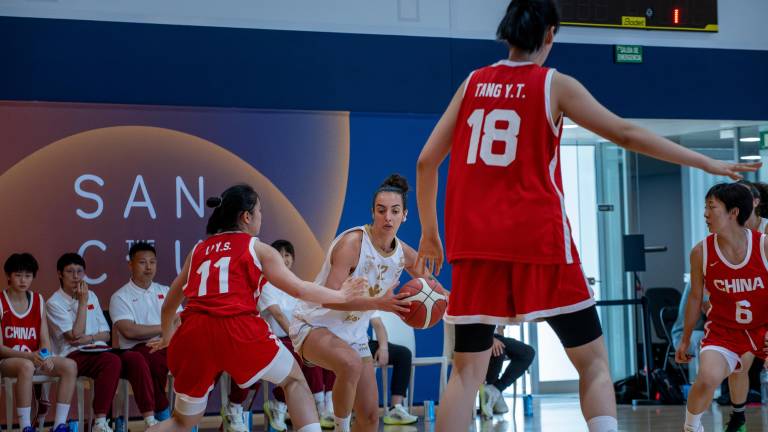 Partido para la historia del Jaén CB ante la selección sub 16 de China en Fuengirola Partido para la historia del Jaén CB ante la selección sub 16 de China en Fuengirola