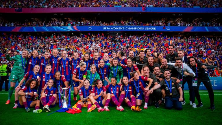 El Barça Femení, tricampeonas de Europa El Barça Femení, tricampeonas de Europa