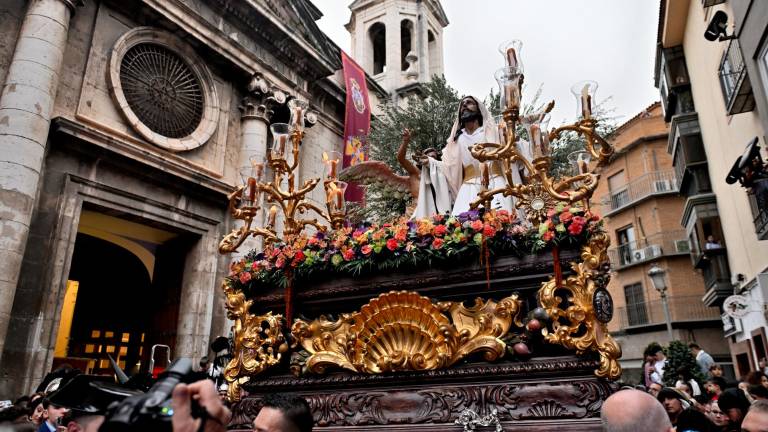 La elegancia de la Oración en el Huerto se abría paso por San Ildefonso La elegancia de la Oración en el Huerto se abría paso por San Ildefonso