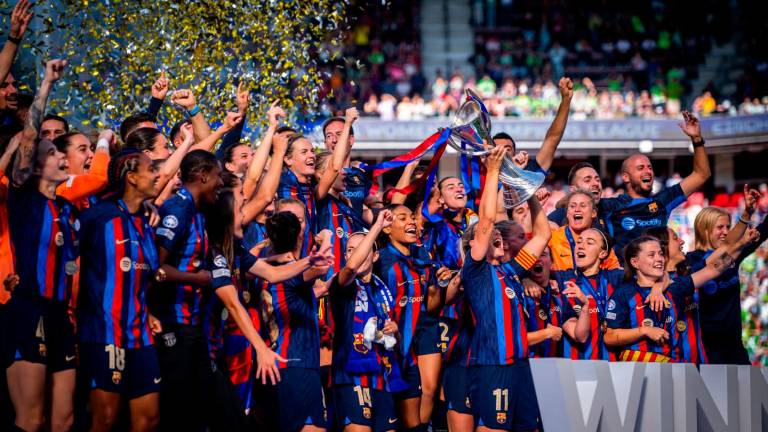 El Barça espanta fantasmas y conquista su segundo título de Champions League femenina El Barça espanta fantasmas y conquista su segundo título de Champions League femenina