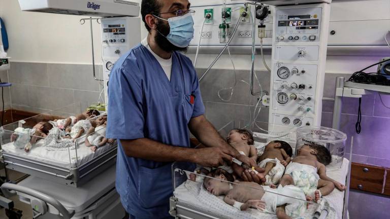 Trasladados a Egipto 28 bebés prematuros evacuados de Al Shifa tras los asaltos de militares de Israel Trasladados a Egipto 28 bebés prematuros evacuados de Al Shifa tras los asaltos de militares de Israel