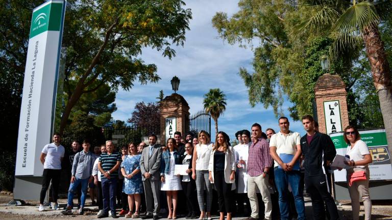 Empieza el curso formativo en la Hacienda La Laguna Empieza el curso formativo en la Hacienda La Laguna