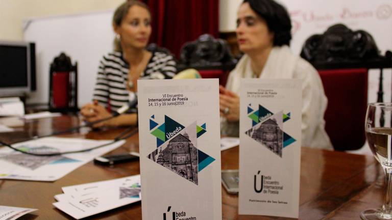 Más de 170 personas se reunirán en el VI Encuentro Internacional de Poesía Ciudad de Úbeda Más de 170 personas se reunirán en el VI Encuentro Internacional de Poesía Ciudad de Úbeda