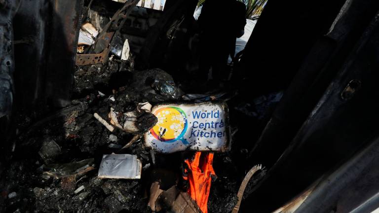 Mueren siete trabajadores de la ONG del chef español José Andrés en un bombardeo israelí Mueren siete trabajadores de la ONG del chef español José Andrés en un bombardeo israelí