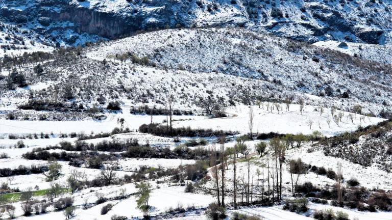 Un paisaje de cuento que se vive desde el confinamiento Un paisaje de cuento que se vive desde el confinamiento