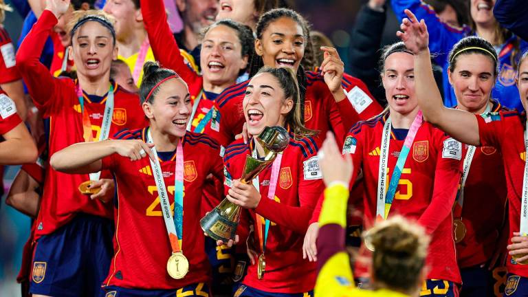 Fotogalería: Así ha sido la victoria de España ante Inglaterra en la final del Mundial femenino Fotogalería: Así ha sido la victoria de España ante Inglaterra en la final del Mundial femenino