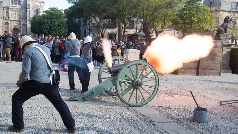 Recreación de la guerra anglozulú Recreación de la guerra anglozulú