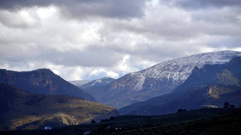 La nieve en los montes de Jaén La nieve en los montes de Jaén