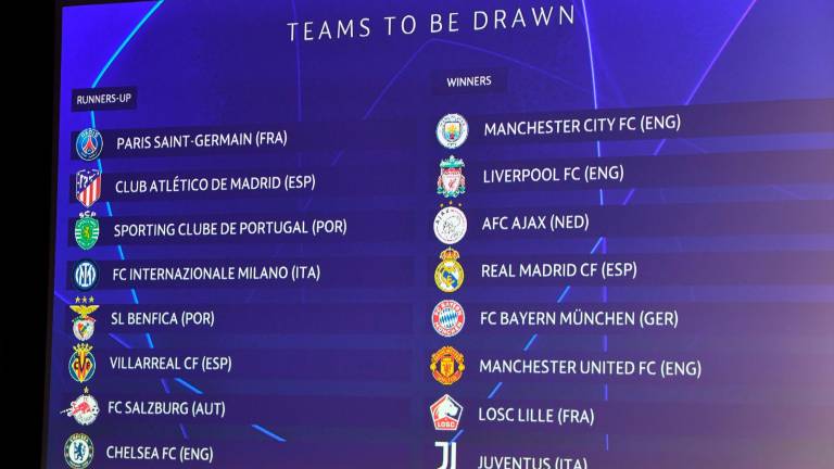 El sorteo de la Champions League se repite por un fallo informático El sorteo de la Champions League se repite por un fallo informático