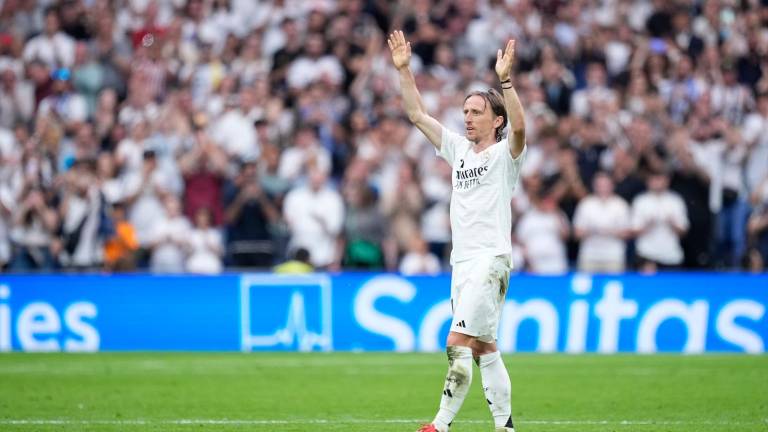 El Real Madrid cierra con triunfo su tarde de despedidas El Real Madrid cierra con triunfo su tarde de despedidas