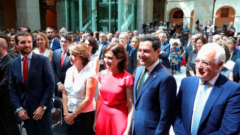 Protagonista en la toma de posesión Protagonista en la toma de posesión