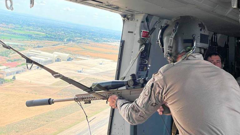 España blinda la cumbre de la OTAN en Madrid con artillería, aviones y helicópteros España blinda la cumbre de la OTAN en Madrid con artillería, aviones y helicópteros