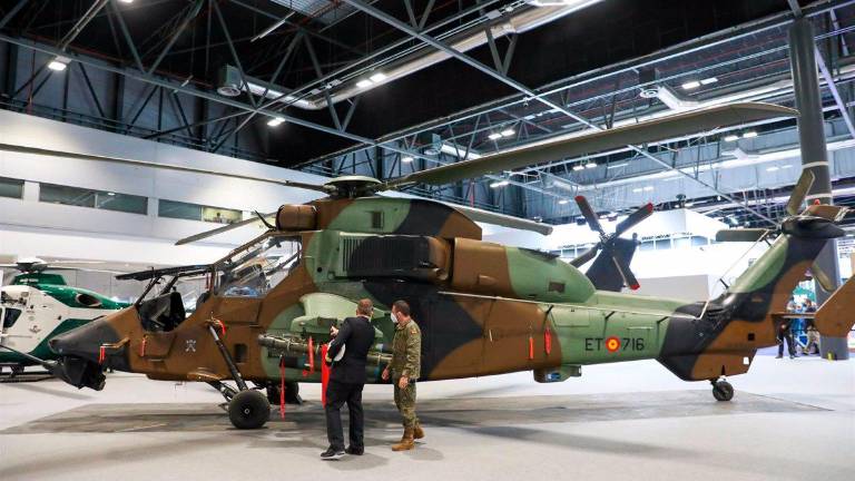La industria militar exhibe sus últimas novedades en Ifema La industria militar exhibe sus últimas novedades en Ifema