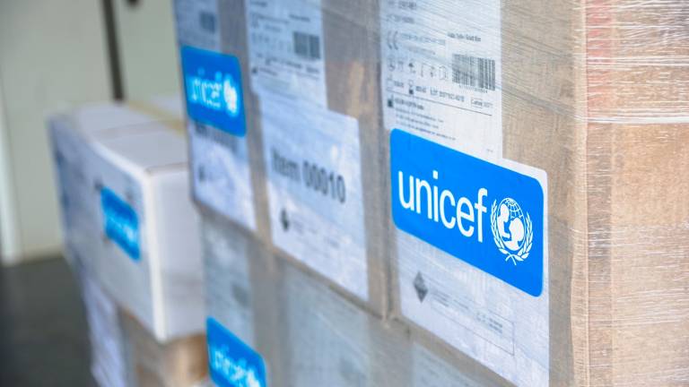 Unicef España aporta 418.000 mascarillas para la lucha contra el virus Unicef España aporta 418.000 mascarillas para la lucha contra el virus