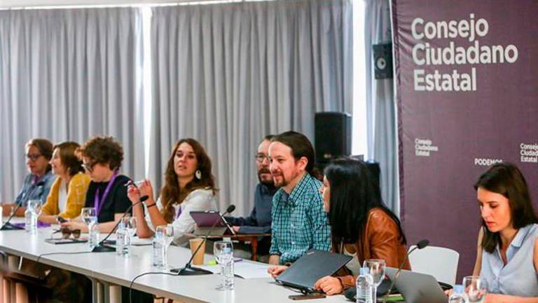 Podemos aprueba la propuesta de reorganización de su Ejecutiva Podemos aprueba la propuesta de reorganización de su Ejecutiva