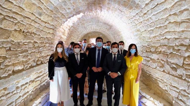 El enorme patrimonio de Porcuna ilusiona al vicepresidente Marín El enorme patrimonio de Porcuna ilusiona al vicepresidente Marín