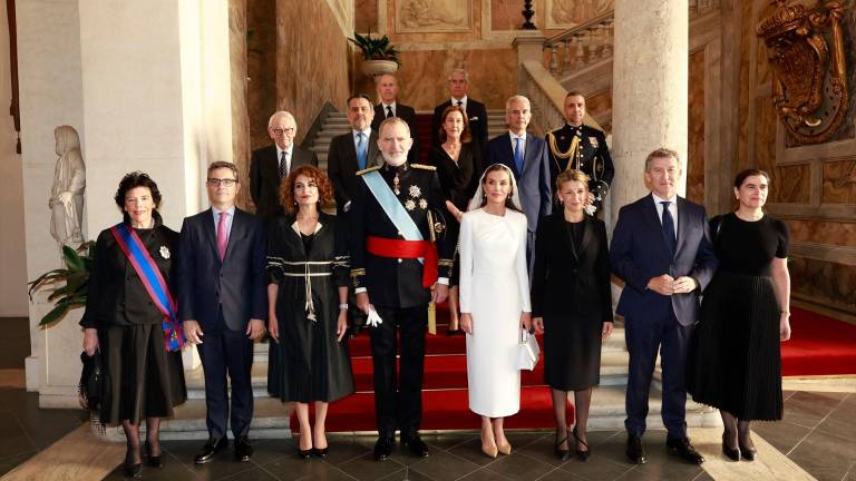 Los Reyes encabezan la delegación española en la misa de inicio del pontificado de León XIV Los Reyes encabezan la delegación española en la misa de inicio del pontificado de León XIV