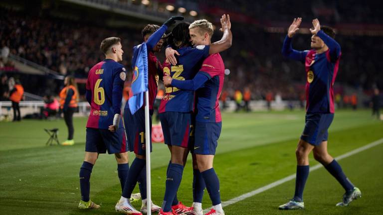 El Barça se mete en cuartos de la Copa del Rey tras superar al Real Betis (5-1) El Barça se mete en cuartos de la Copa del Rey tras superar al Real Betis (5-1)
