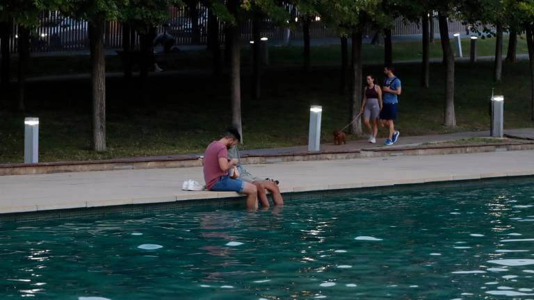 Las temperaturas dan un leve respiro a Jaén, con bajada de los 40º Las temperaturas dan un leve respiro a Jaén, con bajada de los 40º