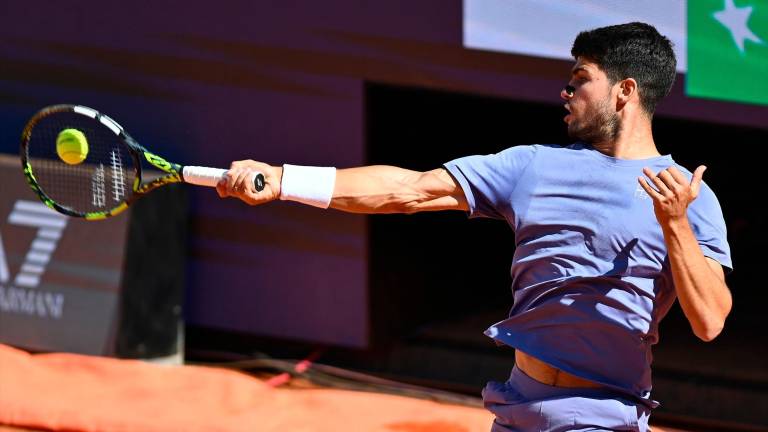 Alcaraz espera a Sinner en la final del Masters 1000 de Roma Alcaraz espera a Sinner en la final del Masters 1000 de Roma