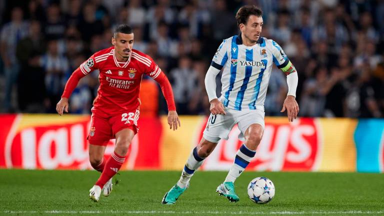 La Real Sociedad es un ciclón ante el Benfica y roza los octavos de la Liga de Campeones (3-1) La Real Sociedad es un ciclón ante el Benfica y roza los octavos de la Liga de Campeones (3-1)