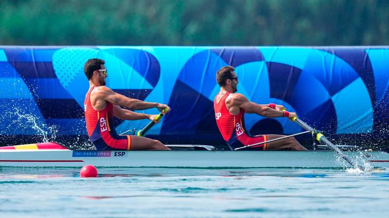 Canalejo y García concluyen quintos en la final de remo doble sin timonel Canalejo y García concluyen quintos en la final de remo doble sin timonel