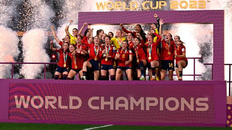 Fotogalería: Así ha sido la victoria de España ante Inglaterra en la final del Mundial femenino Fotogalería: Así ha sido la victoria de España ante Inglaterra en la final del Mundial femenino