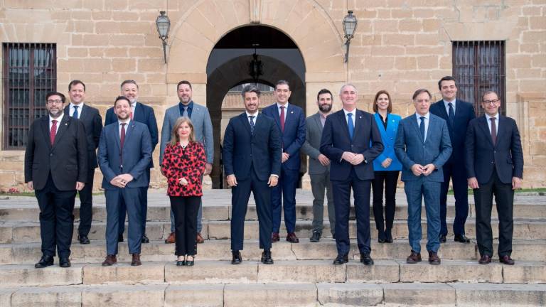Úbeda y Baeza estrechan lazos con el Papa Francisco en el Vaticano Úbeda y Baeza estrechan lazos con el Papa Francisco en el Vaticano