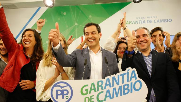 Juanma Moreno: “El cambio se puso en marcha y sigue para una Andalucía líder” Juanma Moreno: “El cambio se puso en marcha y sigue para una Andalucía líder”
