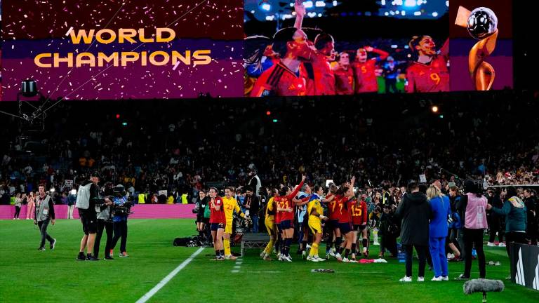Fotogalería: Así ha sido la victoria de España ante Inglaterra en la final del Mundial femenino Fotogalería: Así ha sido la victoria de España ante Inglaterra en la final del Mundial femenino