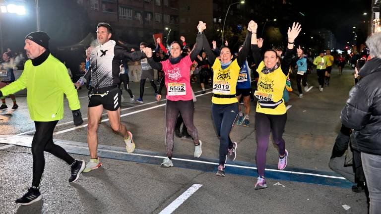 Las imágenes más emocionantes de la llegada a meta de San Antón Las imágenes más emocionantes de la llegada a meta de San Antón