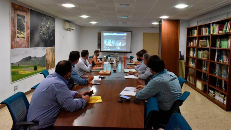 La Junta se reúne con el sector olivarero La Junta se reúne con el sector olivarero