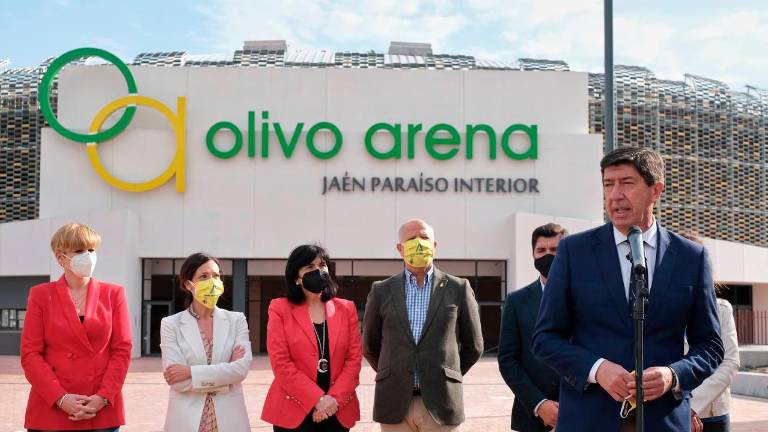 La Junta anuncia que el ‘Olivo Arena’ podría abrir sus puertas a partir de junio La Junta anuncia que el ‘Olivo Arena’ podría abrir sus puertas a partir de junio