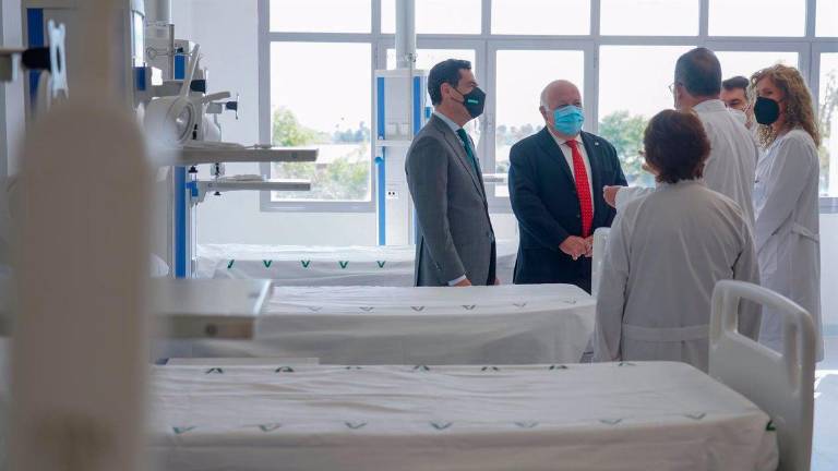 Previsto para este lunes el pleno funcionamiento del hospital militar de Sevilla Previsto para este lunes el pleno funcionamiento del hospital militar de Sevilla