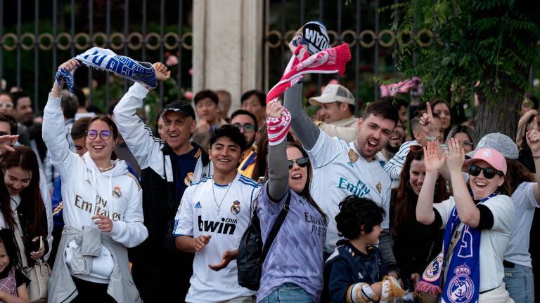 El Real Madrid se corona campeón de Liga El Real Madrid se corona campeón de Liga