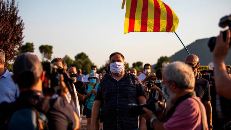Junqueras cuestiona la vía de los indultos del “procés” Junqueras cuestiona la vía de los indultos del “procés”
