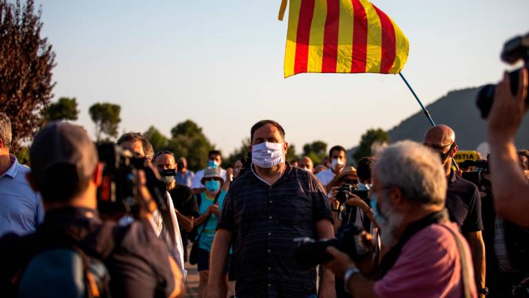 Junqueras cuestiona la vía de los indultos del “procés”