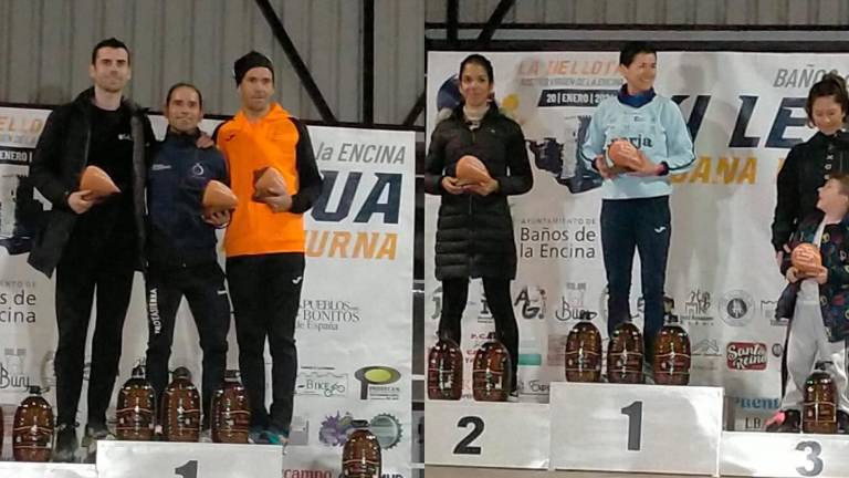 Pedro Catena y Lola Chiclana conquistan La Bellota de Baños de la Encina Pedro Catena y Lola Chiclana conquistan La Bellota de Baños de la Encina