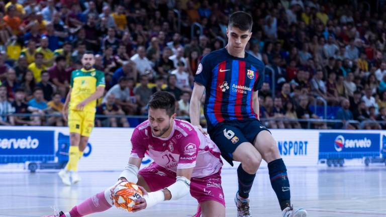 La final se le pone cuesta arriba al Jaén FS tras una nueva derrota ante el Barça Futsal (5-2) La final se le pone cuesta arriba al Jaén FS tras una nueva derrota ante el Barça Futsal (5-2)