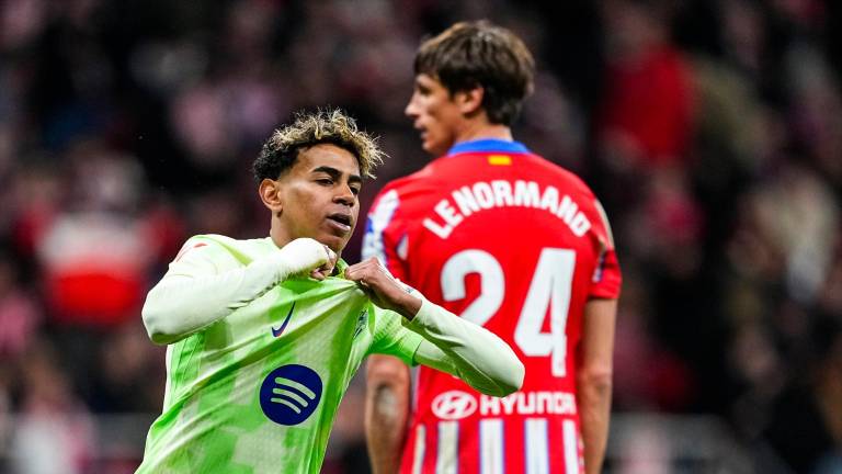 El Barça da un golpe sobre la mesa por la liga El Barça da un golpe sobre la mesa por la liga