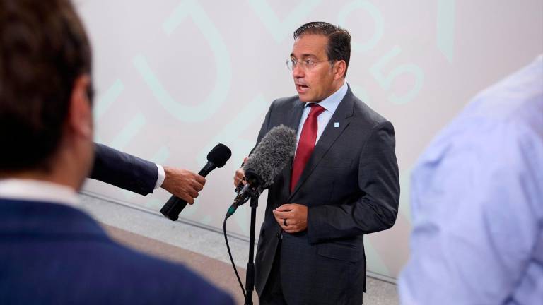 Albares reitera la necesidad inmediata de que la UE actúe para detener la guerra de Gaza Albares reitera la necesidad inmediata de que la UE actúe para detener la guerra de Gaza