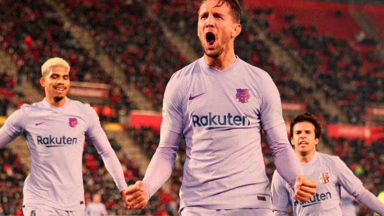 El Barça pega el salto en Mallorca El Barça pega el salto en Mallorca